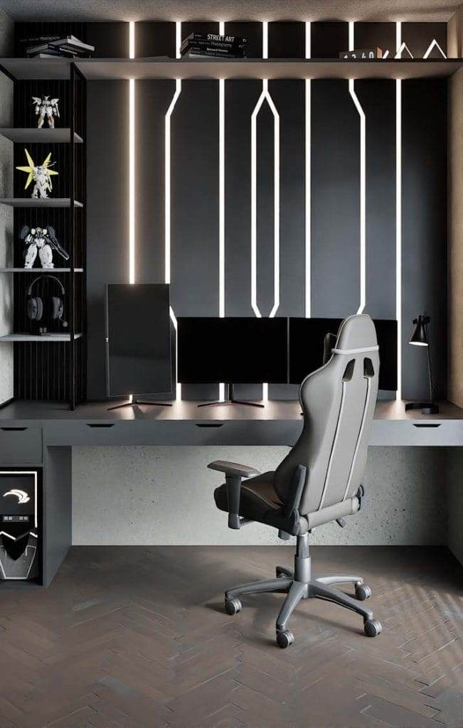3D Visualisation of study option 3.
