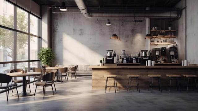 Restaurant Render Industrial