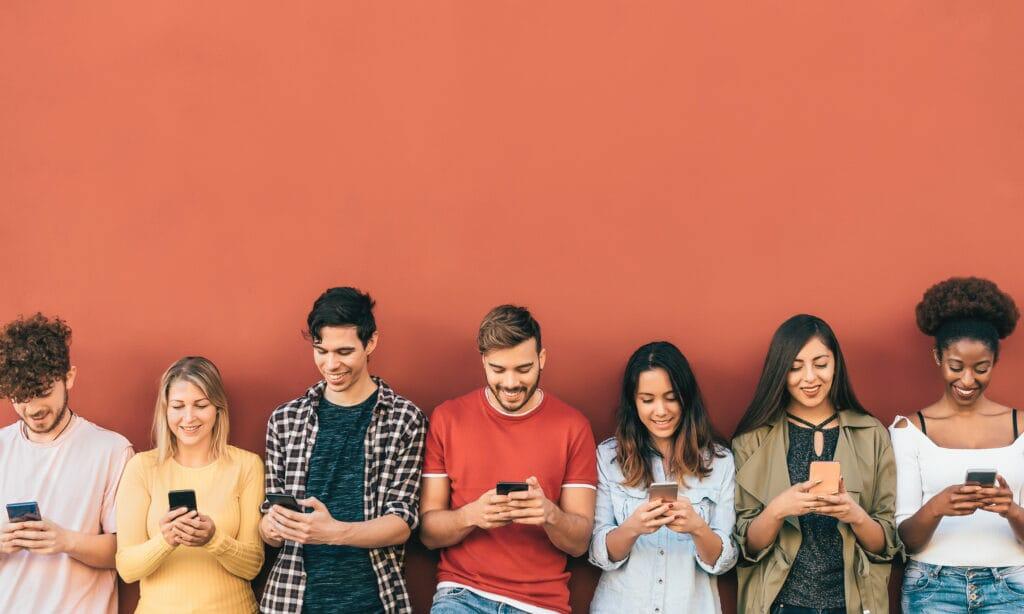 social media brand engagement — Business social media presence.