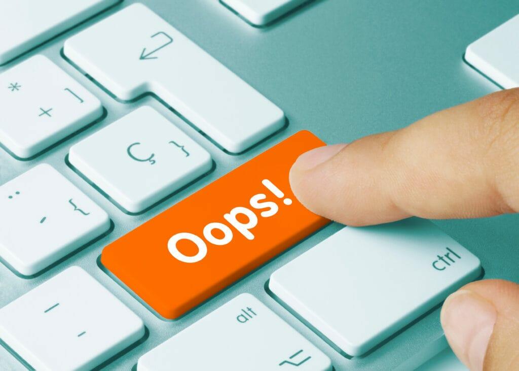 UI mistakes that you'd rather not be doing.