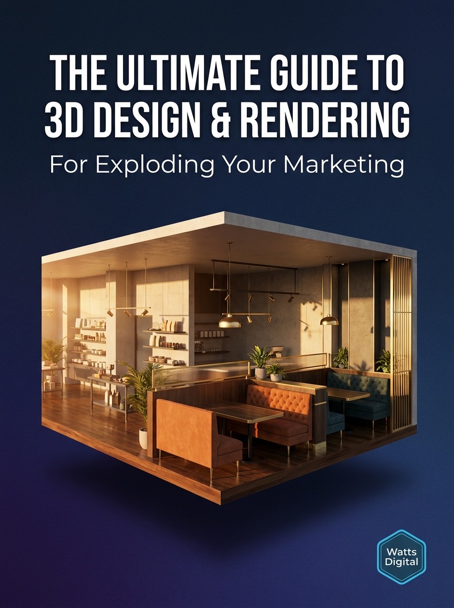 The Ultimate Guide to 3D Design & Rendering cover