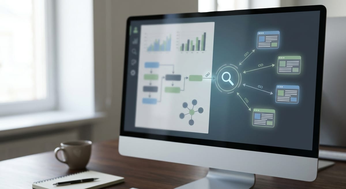 AI search optimisation dashboard showing how answer engines cite website content