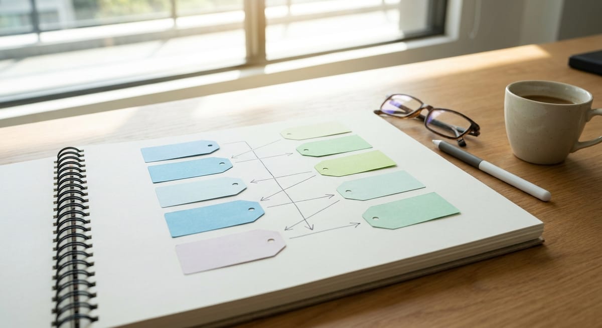 redirect mapping spreadsheet comparing old and new URLs during a website redesign